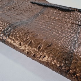 crocodile embossed