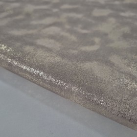serraje afelpado estampado metalizado fantasia dorado - curtidos sevillano