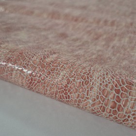 crocodile embossed leather sides