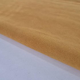 yellow cowsuede leather