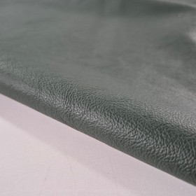 Dark green specially tanned cowhide for upholstery
