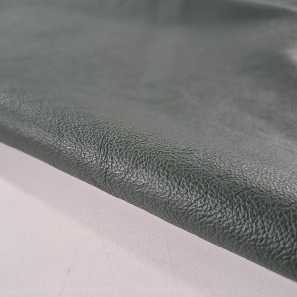 GREEN UPHOLSTERY LEATHER  5587