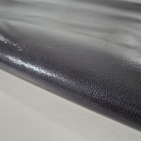 blue vernice goat leather