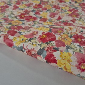 piel de cordero estampado flores