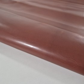 brown calfskin leather