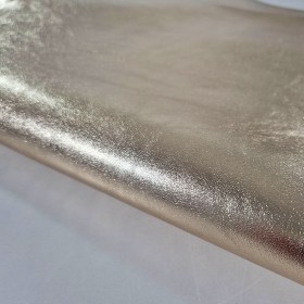 Platinum laminated goat leather -  Curtidos Sevillano