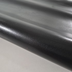 Black goatleather aniline full grain