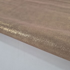 serraje afelpado metalizado oro viejo cobre
