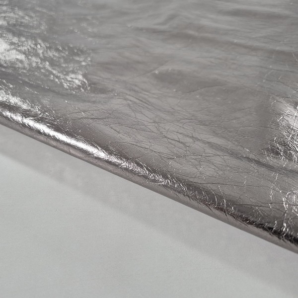 SILVER LAMINATED LEATHER 2114