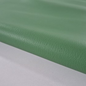 Hojas de cuero vacuno anilina natural verde