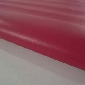 hojas de cuero vacuno anilina liso rojo