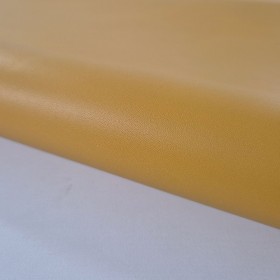Hoja de cuero grano floter amarillo amarillo mostaza