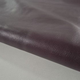 Burgundy top grain aniline cowleather side natural finished