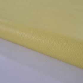 hojas de cuero vacuno anilina natural amarillo flour