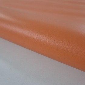 orange aniline leather