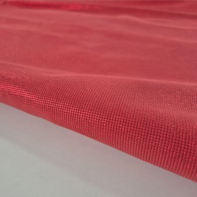 Red embossed metallic cowleather sides