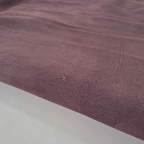Piel de ante cabra curtido para confección en color burdeos berenjena