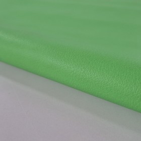 cuero vacuno anilina grano natural verde fluor