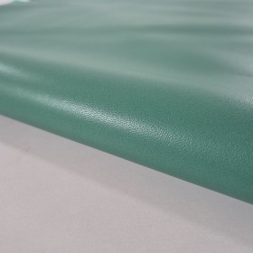 Green napa aniline lambskin leather