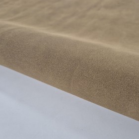 brown cowsuede leather