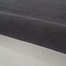 black cowsuede leather