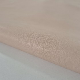 soft cream matt finished aniline  napa lambskin leather