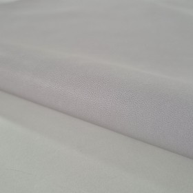 grey smooth aniline napa lambskin leather