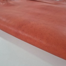 medium brown rustic waxy goatleather