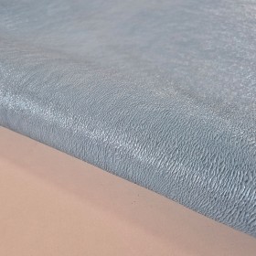 Lihgt blue laminated sheep leather