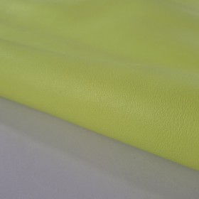 Piel vacuno liso amarillo fluor
