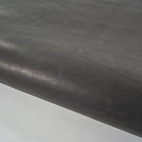 black rustic leather