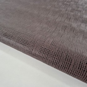 dark brown saffiano printed cowleather sides
