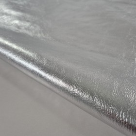 silver laminated cowleather side