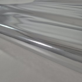 hoja de piel vacuno laminado liso plata