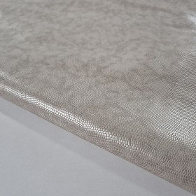 metallic lizard printed cowleather sides