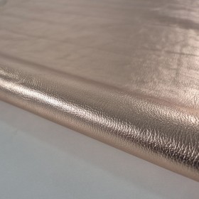 bronze laminated cowleather