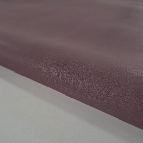 Cherry burgundy napa aniline lambskin leather matt finished