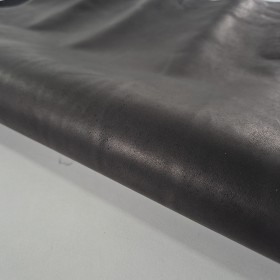 Black leather side rustic vintage
