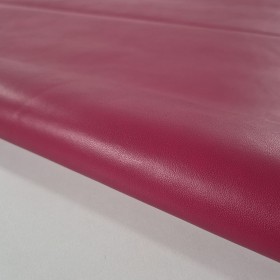 Hoja vacuno anilina natural liso rojo cereza burdeos