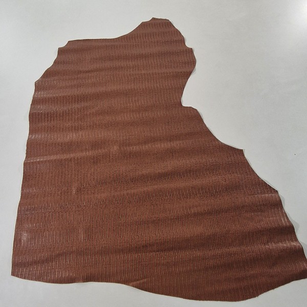 PIEL COCODRILO MARRON 2549