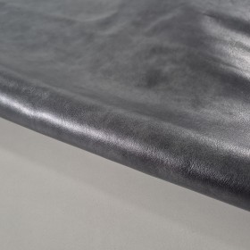 Grey metallic cowleather side