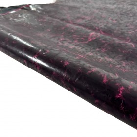 Burgundy Vernice Lambskin