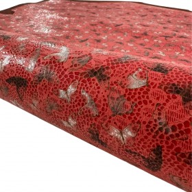 Exclusive coral Reinforced fantasy leather