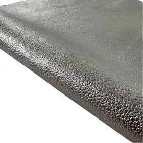 Milled lambskin metallic color