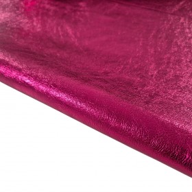 Metallic fuchsia cowhide - Curtidos Sevillano