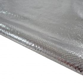 Piel de serpiente plata - Curtidos Sevillano