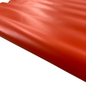 Orange cowleather piece - Curtidos Sevillano