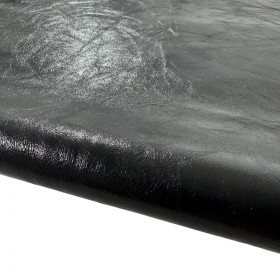 Black rustic lambskin - Curtidos Sevillano