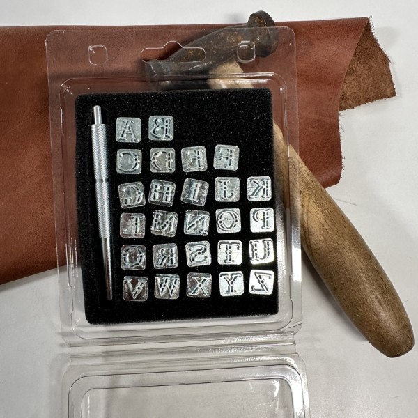 LETTER STAMPS FOR LEATHER 1780