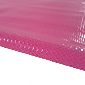 Fuschia snake printed cowleather